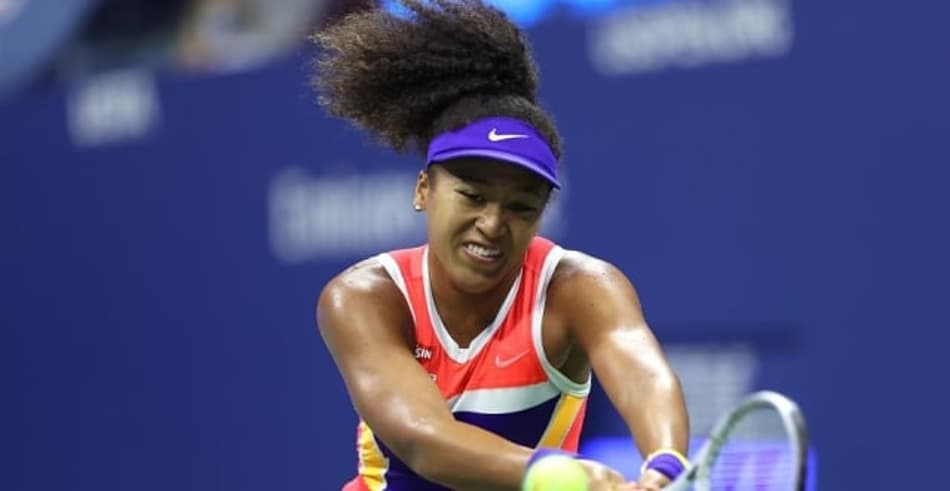Naomi Osaka se defende na semifinal do US Open