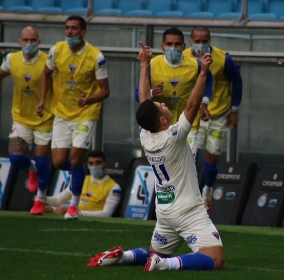 Mais maduro, Osvaldo comemora boas atuações fora de casa e 1º gol pelo Fortaleza no Brasileirão