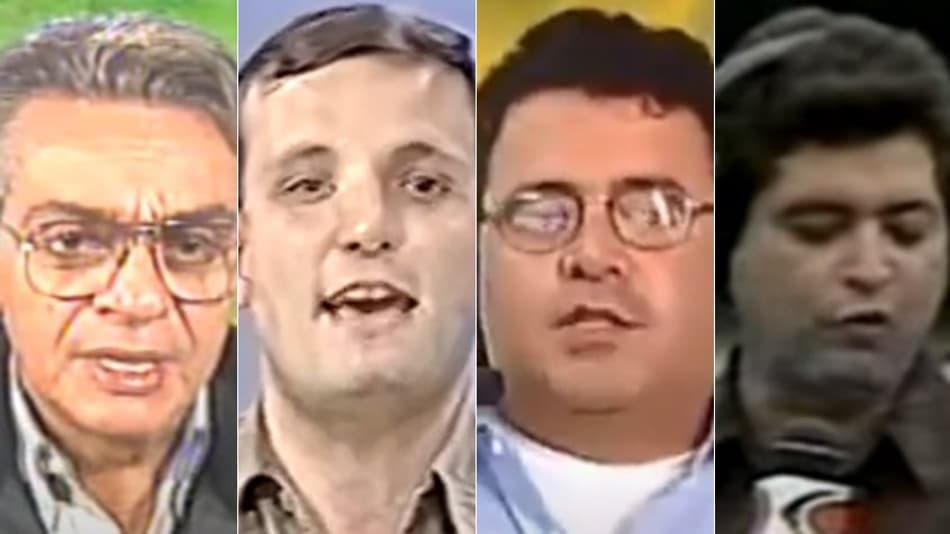 Eles trabalharam em transmissões e programas esportivos na TV. Você se lembra?