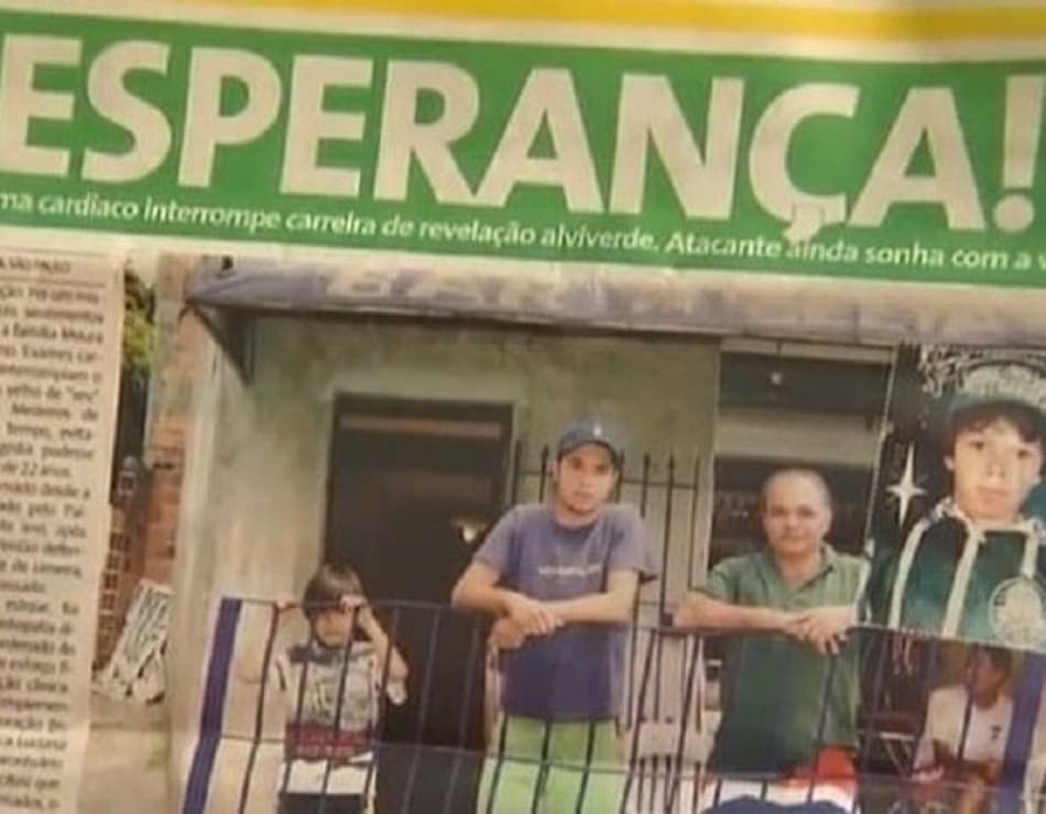 Nos anos 2000, LANCE! contou o drama familiar de Roni, que estreou com gol no Corinthians: ‘#Esperança’