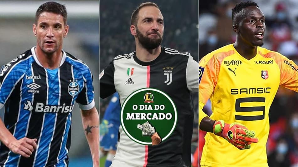 O dia do mercado: Thiago Neves em novo clube, Juve rescinde com Higuaín, Mendy na Premier League…