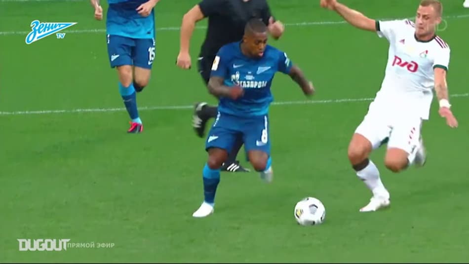 Malcom é eleito o melhor jogador do mês de agosto no Zenit