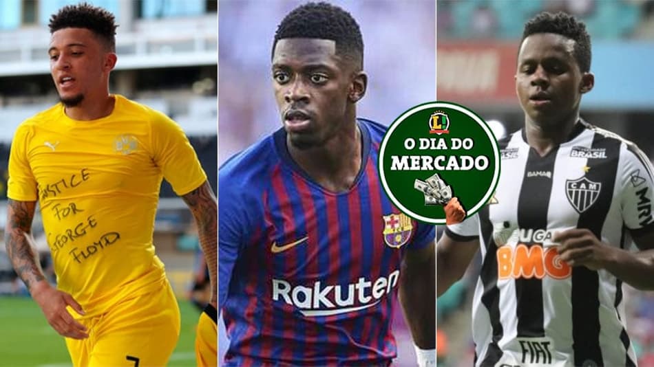 Dia do mercado: Manchester não desiste de Sancho, Liverpool de olho em atacante do Barça, Corinthians negocia com Cazares…