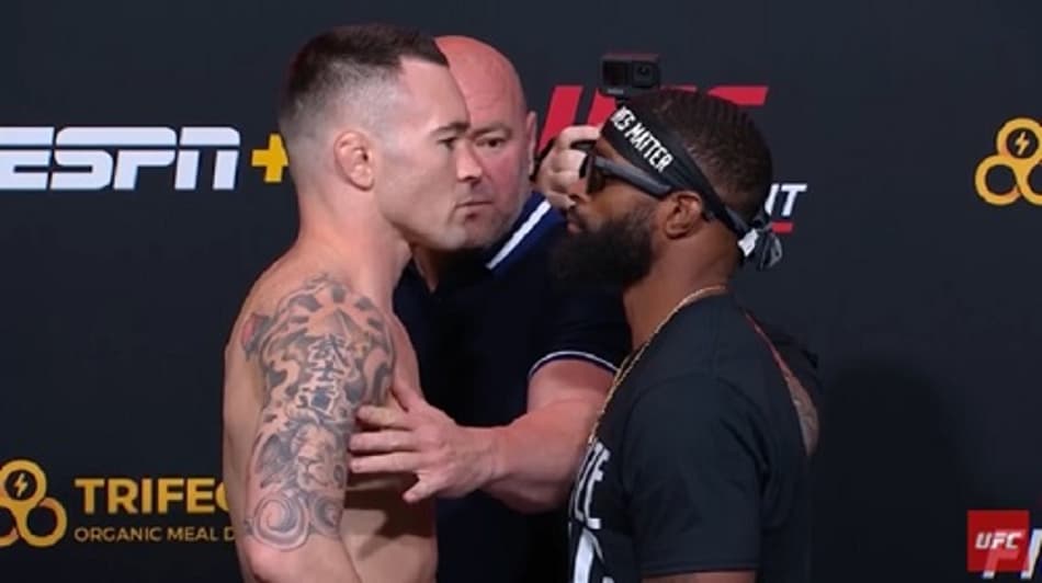 Rivais, Covington e Woodley fazem luta principal do UFC Vegas 11; três brasileiros entram em ação
