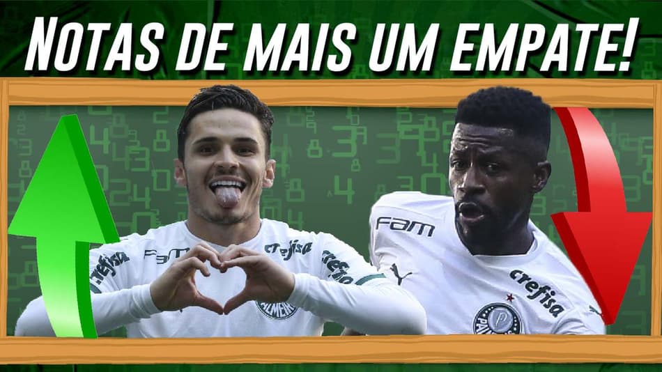 Vídeo: Raphael Veiga recebe maior nota em empate do Palmeiras