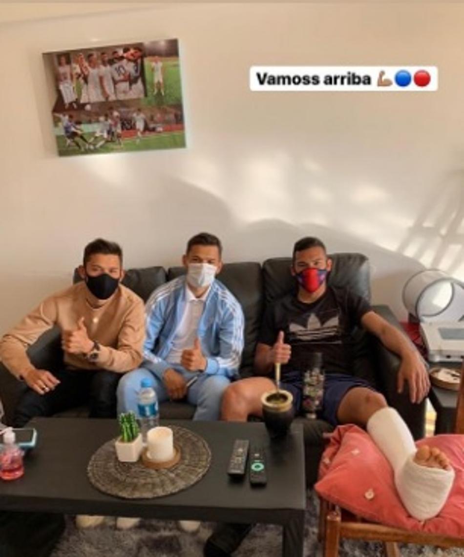 Após lesionar companheiro, Romero faz visita para selar a paz
