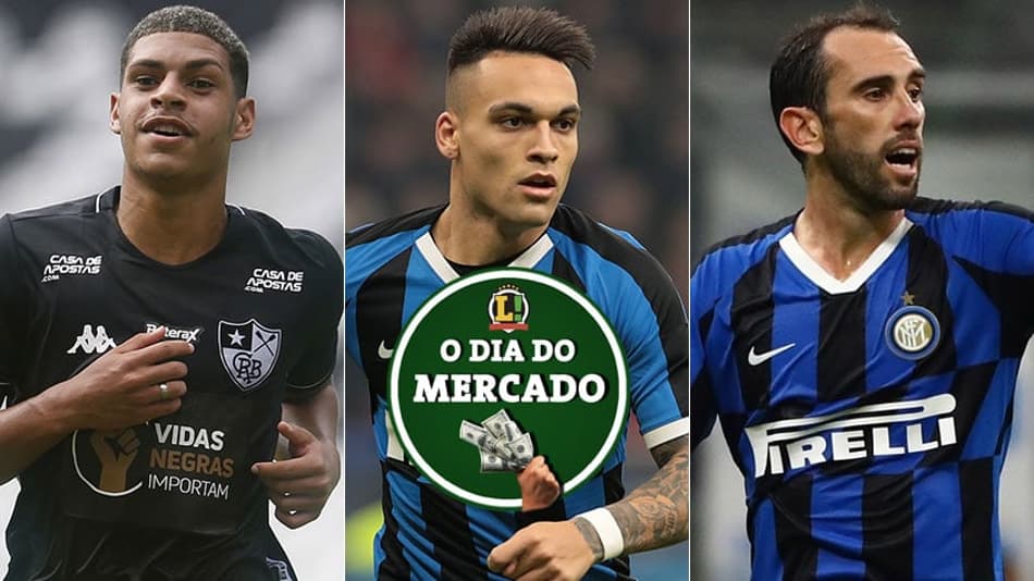O dia do mercado: Luis Henrique anunciado na França, Barça faz nova investida por Lautaro, Godín dá adeus a Inter de Milão…