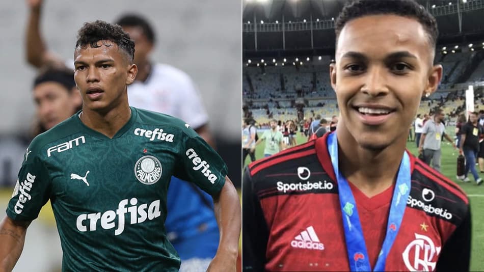Atacantes, Gabriel Veron e Lázaro se reencontram após parceria na Sub-17
