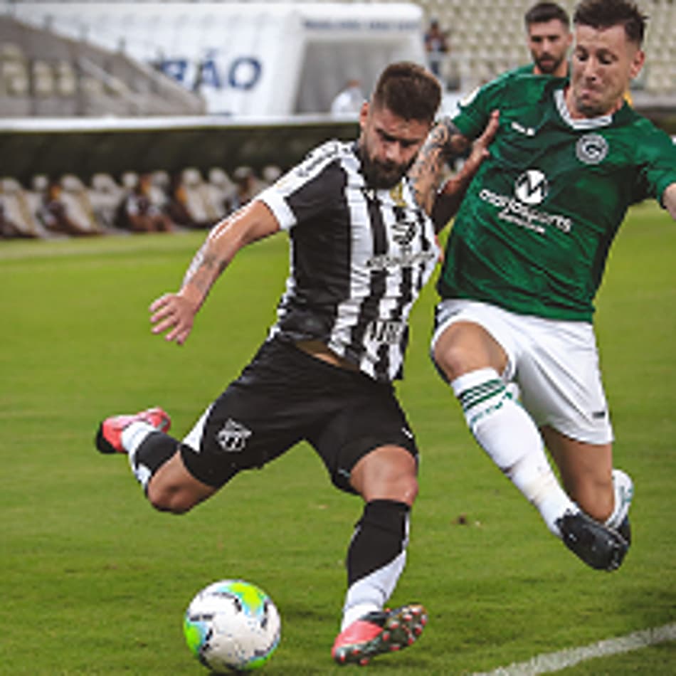 Em partida movimentada na Arena Castelão, Ceará e Goiás ficam no empate