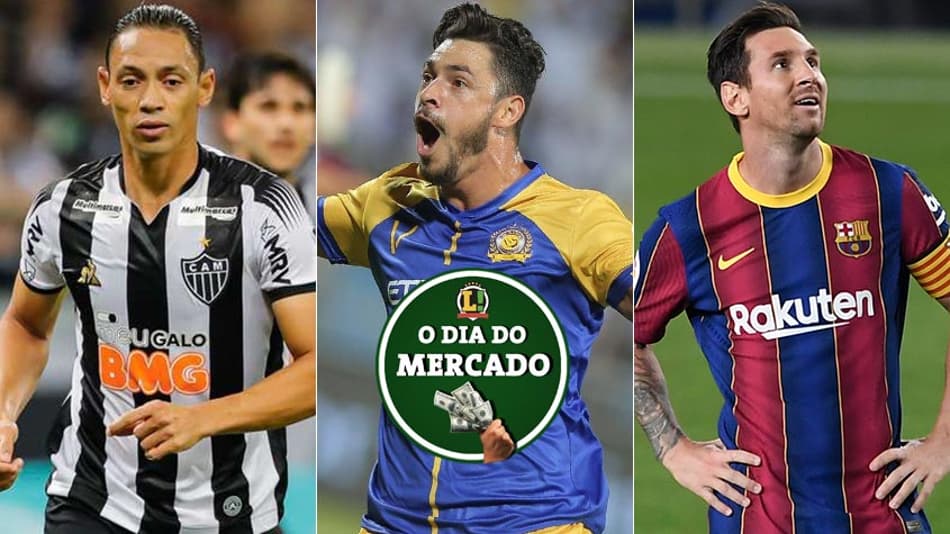 O dia do mercado: Ricardo Oliveira perto do Coritiba, Giuliano livre no mercado, Atlético de Madrid sonha com Messi…