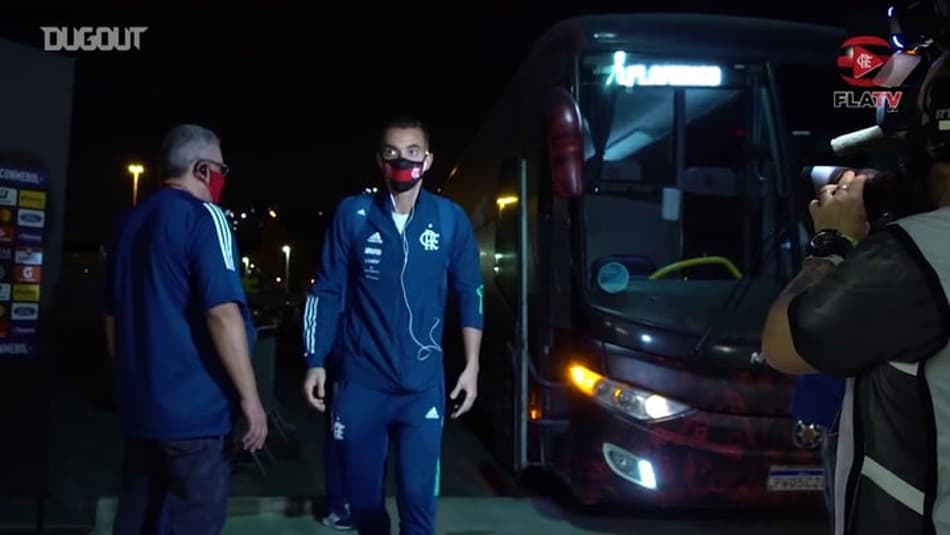 VÍDEO: Veja os bastidores da goleada do Flamengo sobre o Del Valle
