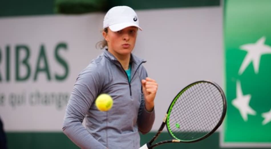 Swiatek projeta duelo com Halep: ‘Espero desta vez conseguir jogar’