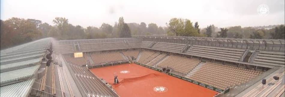 Por restrições impostas pelo Covid-19, Roland Garros terá início adiado em uma semana, diz imprensa francesa