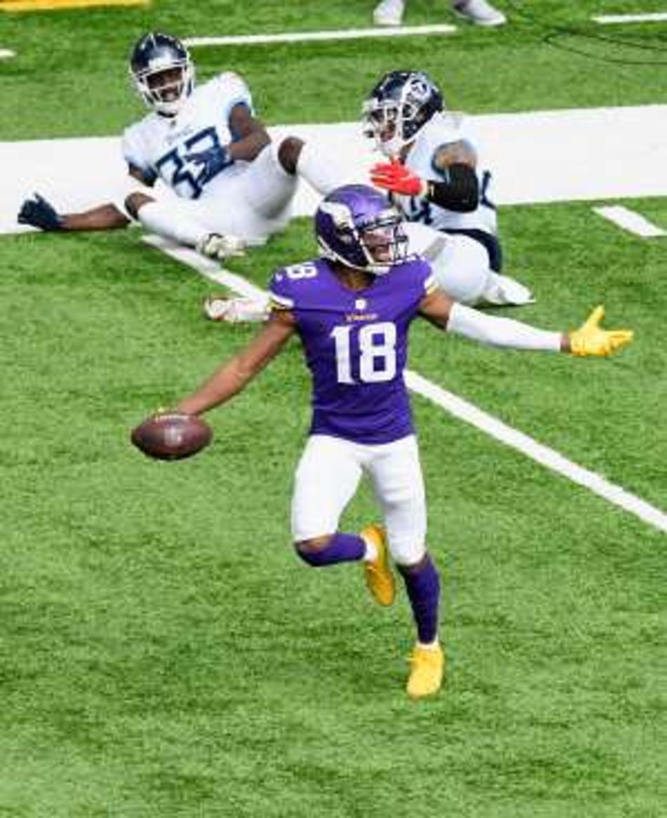 Rastreando Draftados – Justin Jefferson é a boa notícia da temporada do Vikings até aqui