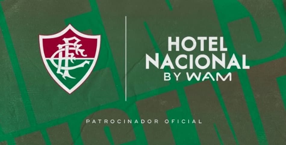 Fluminense sela acordo de patrocínio com o Hotel Nacional