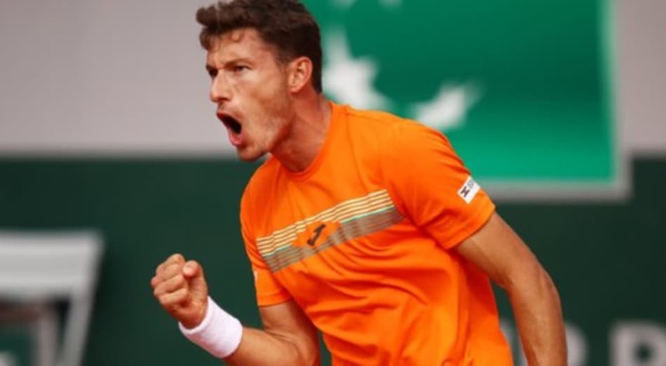 Carreño espanta zebra e reencontra Djokovic em Roland Garros