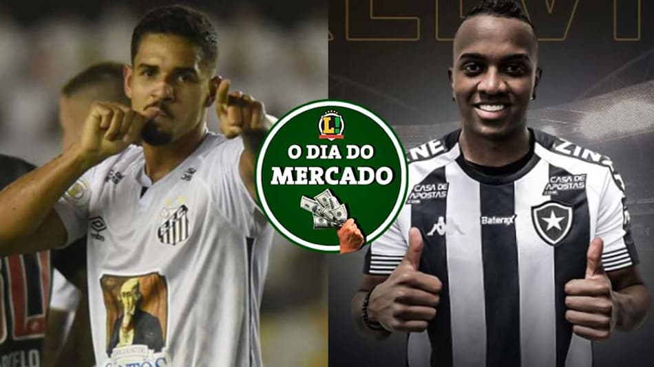 Veríssimo fica no Santos, Kelvin no Botafogo… Veja o dia do mercado!