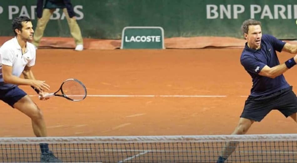 Soares e Pavic ficam com o vice em Roland Garros