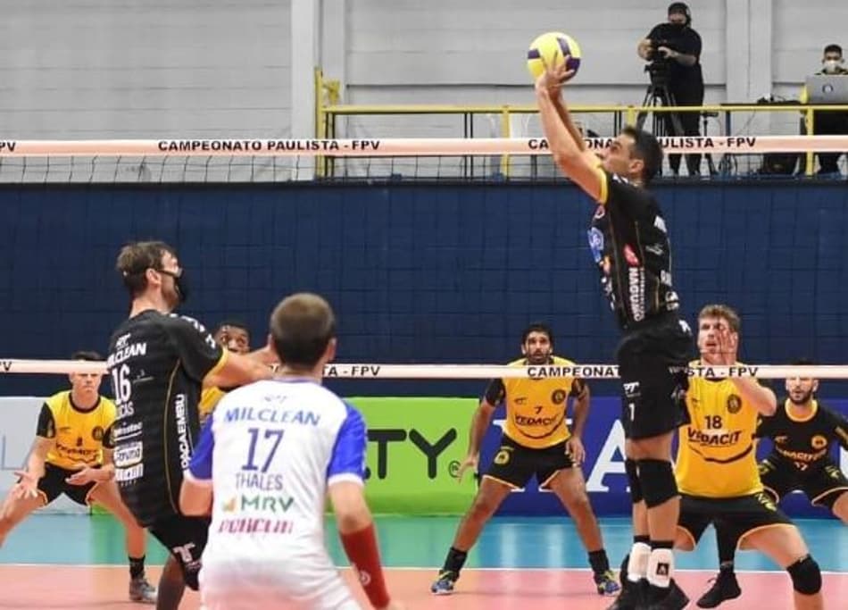 EMS/Taubaté pela sétima vez seguida na final do Paulista de vôlei