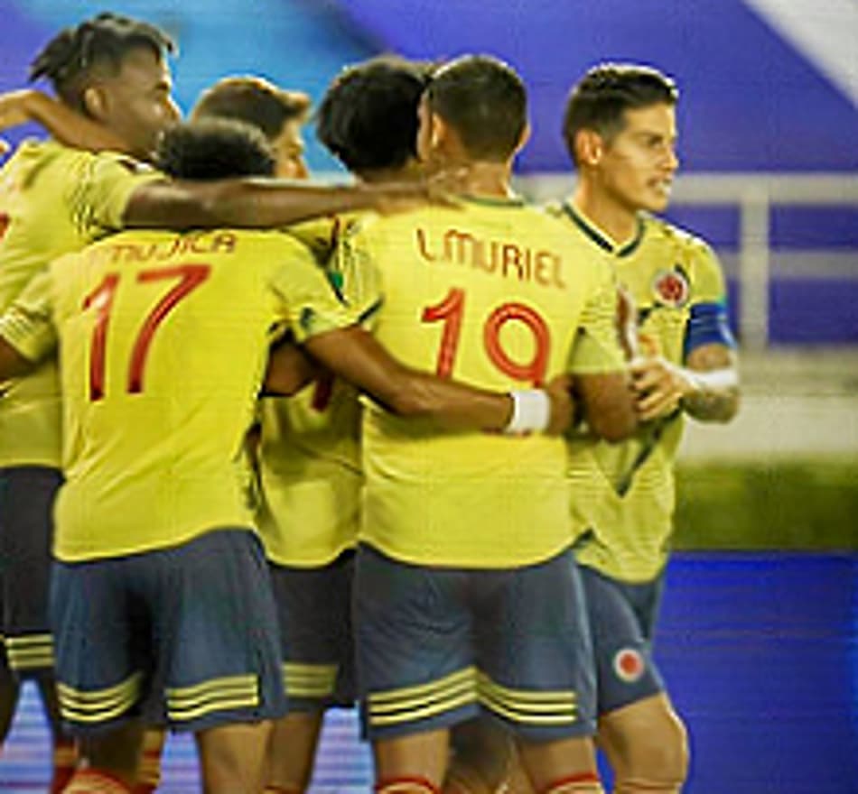 Sem dificuldades, Colômbia joga bem e derrota a Venezuela em Barranquilla