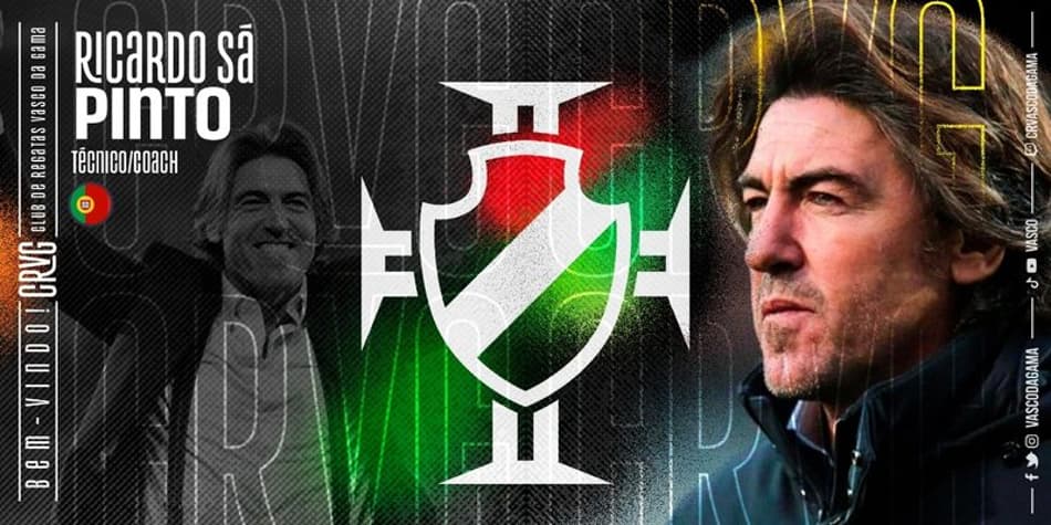 Vasco anuncia a contratação do técnico português Ricardo Sá Pinto