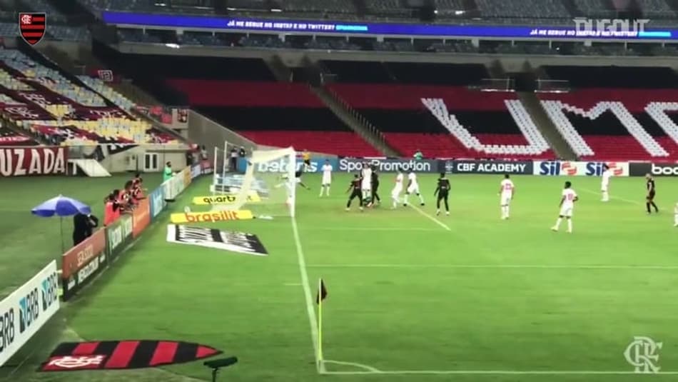 VÍDEO: Veja o gol do Flamengo no empate com o RB Bragantino pelo Brasileiro