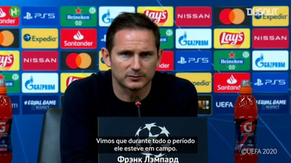 VÍDEO: Após vitória na Champions, Lampard exalta Ziyech como titular do Chelsea: 'Trouxe muita qualidade'