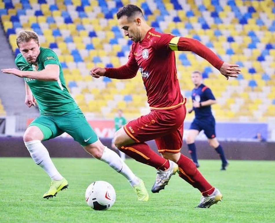 Com Rafael Sabino de capitão, Lviv bate vice-líder na Ucrânia