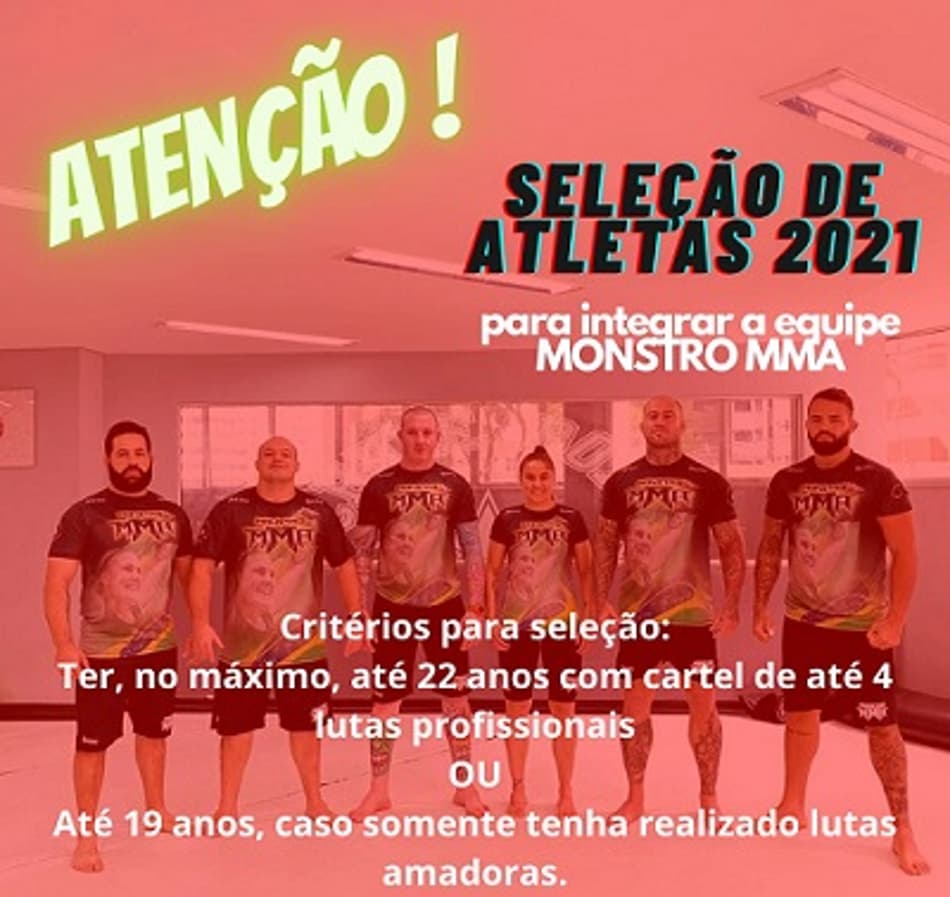 Comandada por treinador de atletas do UFC, equipe de Curitiba realiza seleção para ‘garimpar’ talentos