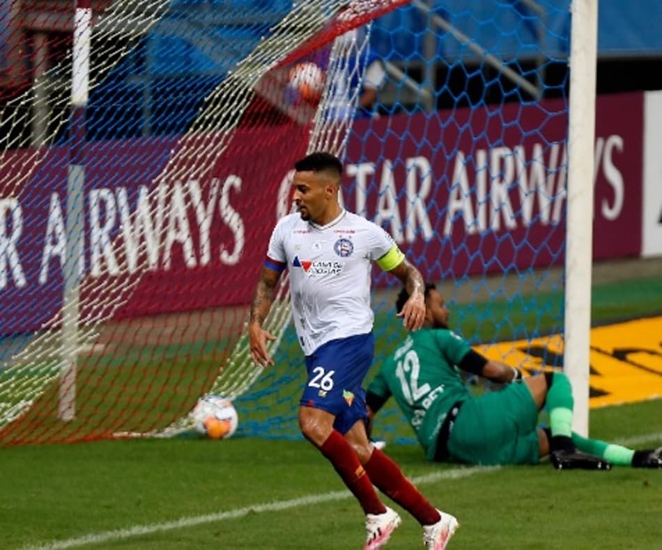 Gregore comemora mais um gol na Sul-Americana e destaca importância de goleada: ‘Nos dá confiança’