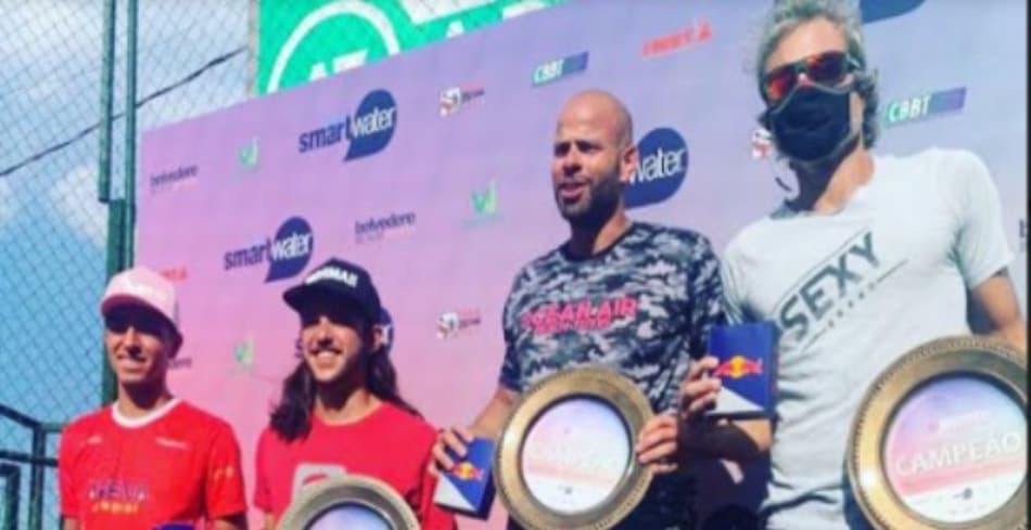 Estrela do Beach Tennis, italiano Calbucci é campeão do 4º BH Open