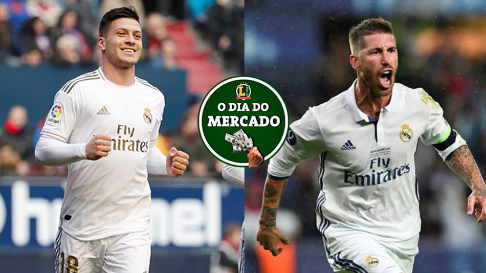 Milan de olho em Jovic, Sergio Ramos rumo ao PSG e muito mais; veja o dia do mercado!