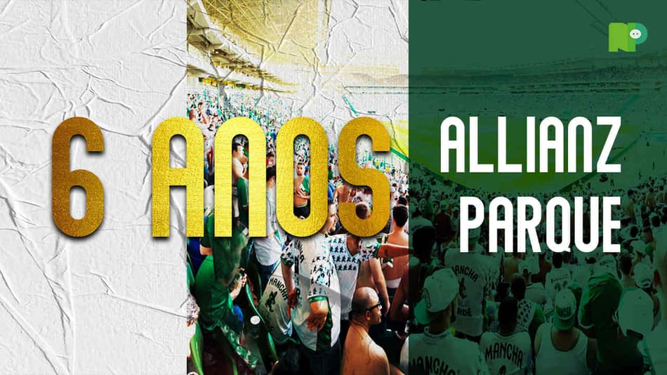 Parabéns, Allianz Parque! Volta para casa do Palmeiras completa seis anos