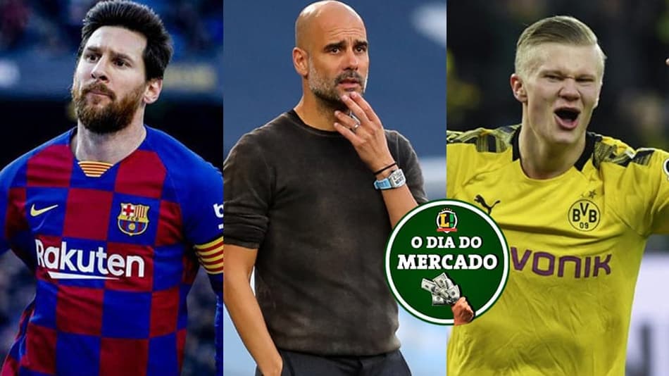 Novo capítulo na "novela Messi", futuro de Haaland e renovação de Guardiola! Veja o Dia do Mercado
