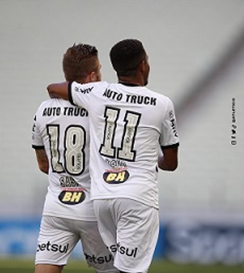 Vídeo: veja os gols do empate entre Atlético-MG e Ceará no Castelão