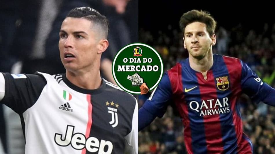 Cristiano Ronaldo deve ficar na Itália, City mais longe de Messi… Veja o Dia do Mercado!