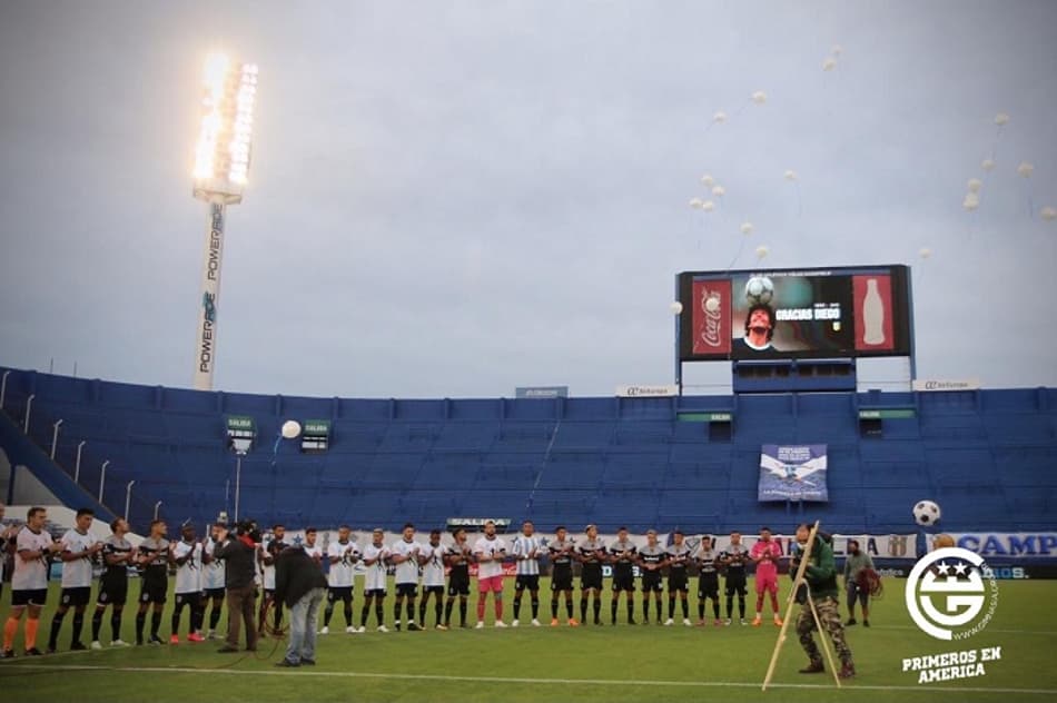Rodada da Copa Diego Armando Maradona é marcada por homenagem