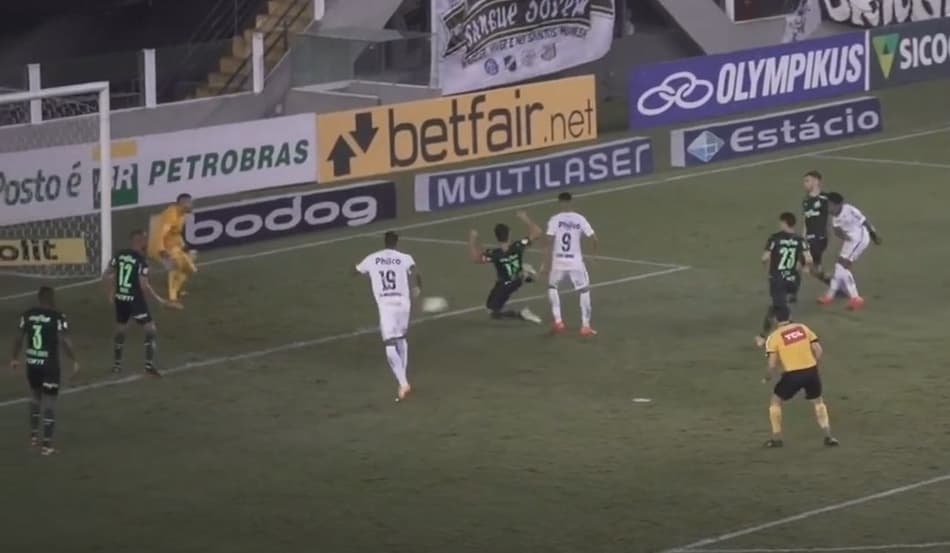VÍDEO: Marinho marcou! Assista aos gols do Santos no empate contra o Palmeiras