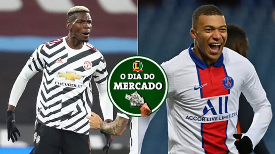 Pogba de saída do United, Mbappé quer garantias no PSG, mudança no Flu e mais! Veja o Dia do Mercado