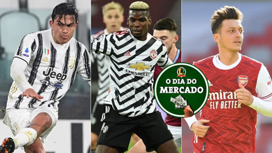 Juventus e United podem trocar grandes nomes, Ozil de saída do Arsenal… Veja o Dia do Mercado