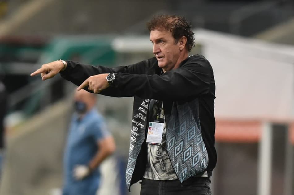 Cuca confessa chateação por empate contra o Grêmio e diz que Santos ‘veio pra jogar’
