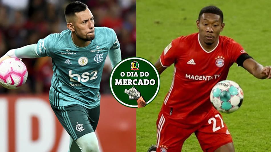 Diego Alves perto do adeus e Alaba rumo a gigante espanhol… Veja o Dia do Mercado