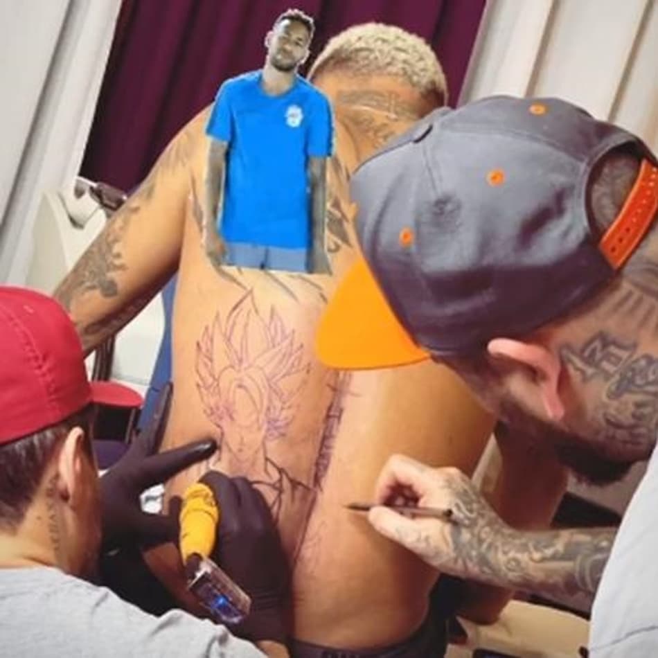 Neymar imortaliza Goku! Confira as tatuagens mais inusitadas do futebol