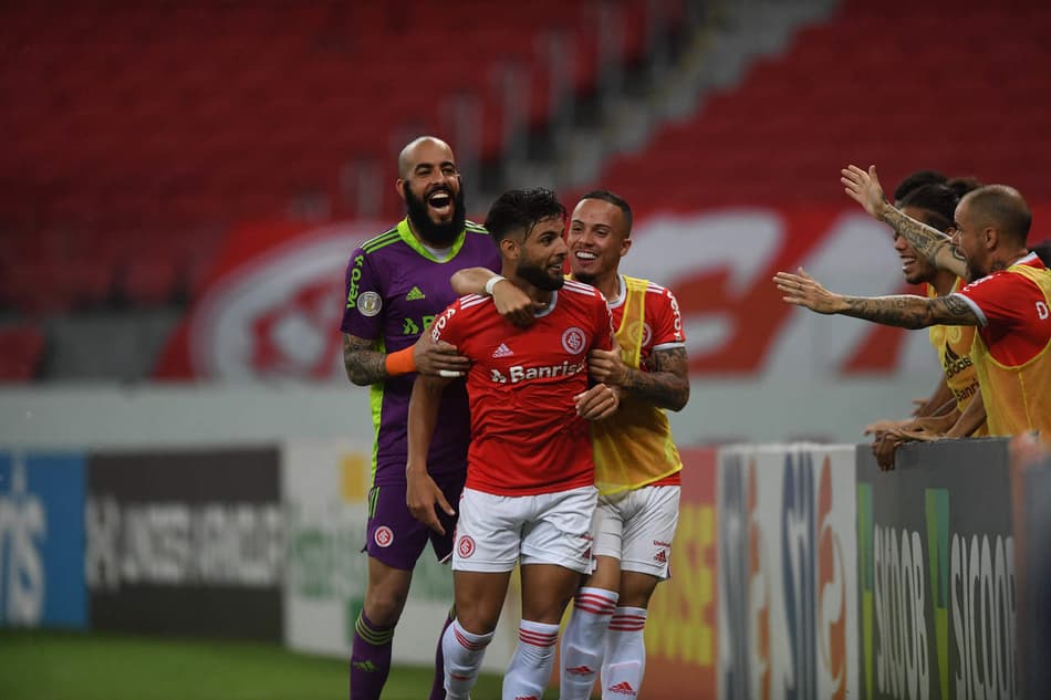 Teve gol bonito! Assista aos gols da vitória do Inter sobre o Palmeiras