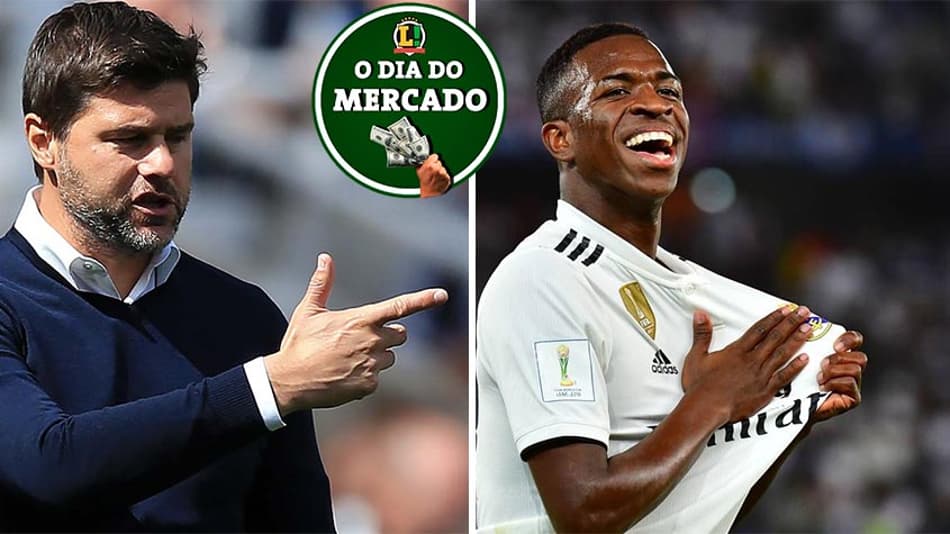 Pochettino acertado com o PSG e Vinícius Júnior perto de empréstimo… O Dia do Mercado