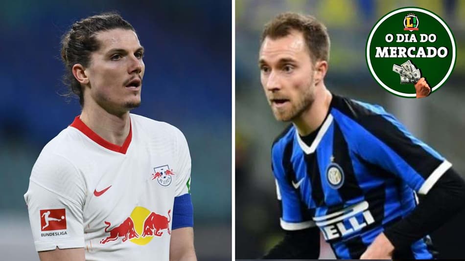 PSG encaminha chegada de Eriksen e Tottenham vai atrás de Sabitzer… Veja do Dia do Mercado
