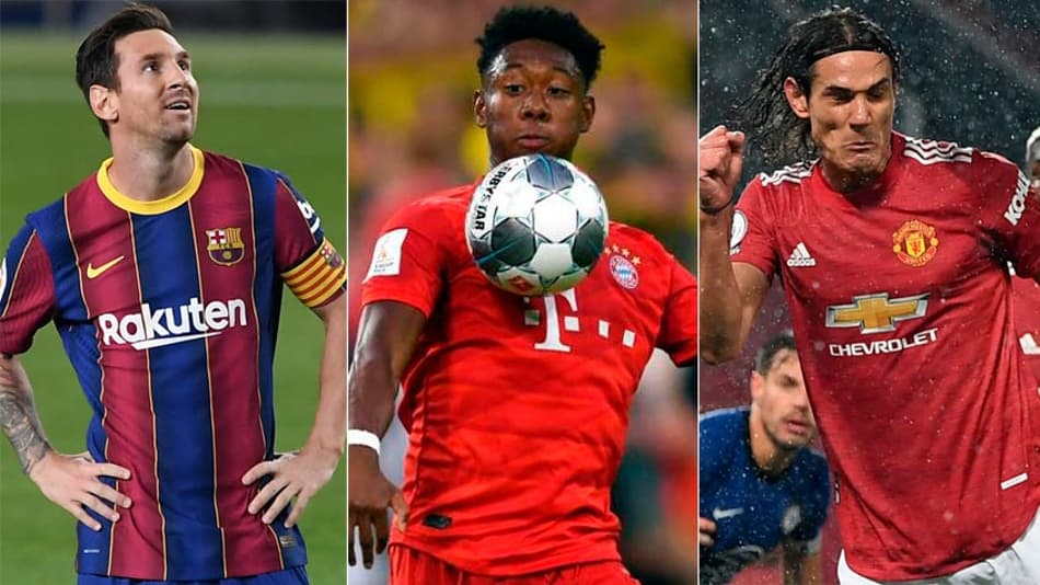 Messi e +33: confira os astros que poderão assinar pré-contrato a partir de janeiro de 2021