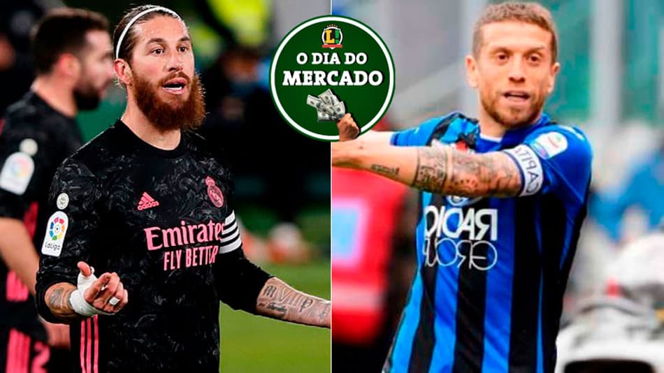 Sergio Ramos quer ouvir propostas, Papu Gómez pode trocar de clube na Itália… O Dia do Mercado