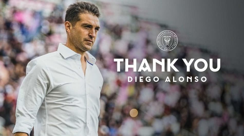 Diego Alonso é demitido do clube de Beckham na MLS