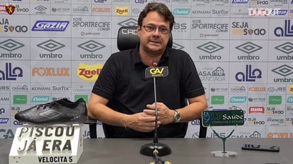 VÍDEO: Diretor do Sport se pronuncia sobre erros de arbitragem: 'Onde vai parar?'